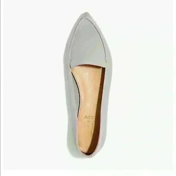 J.Crew Edie Loafer Leather Pointed Flats - Picture 3 of 7